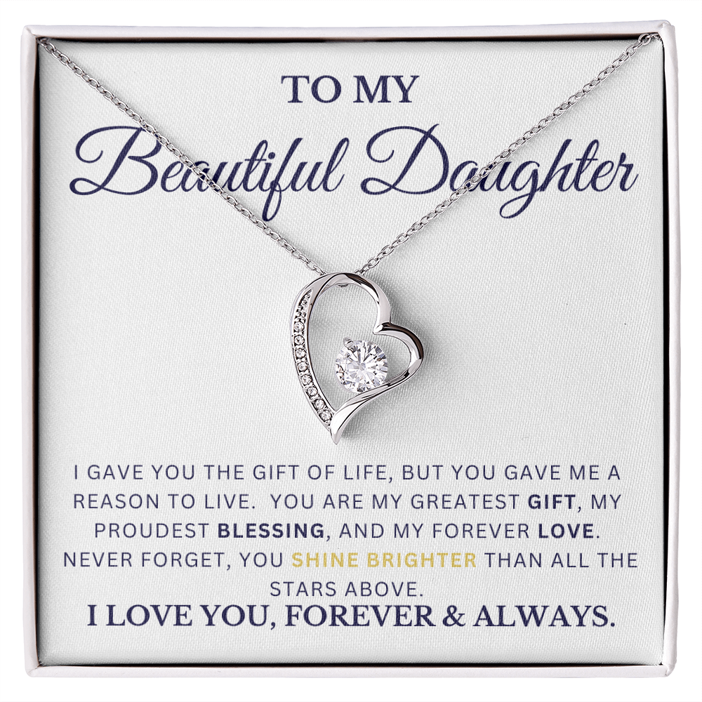 Forever Love Necklace - For Daughter
