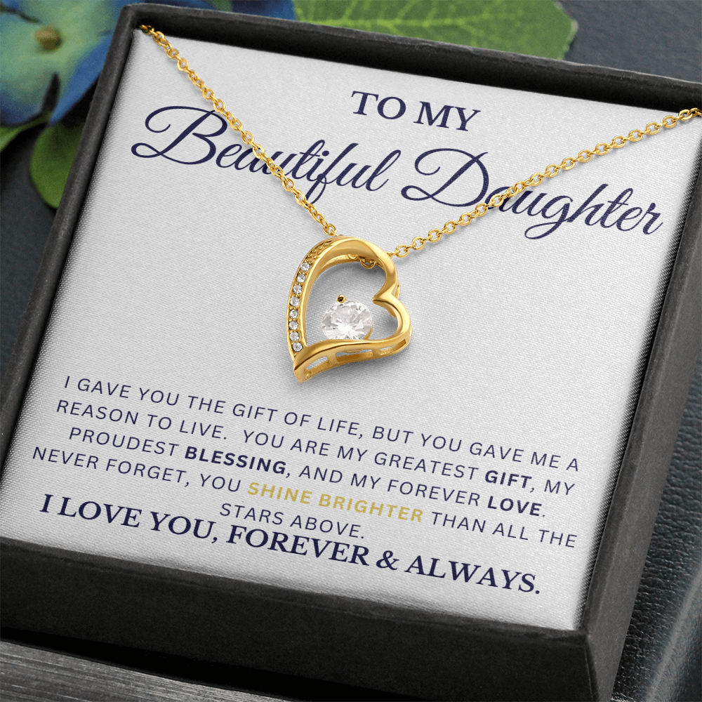 Forever Love Necklace - For Daughter
