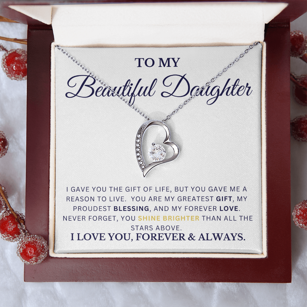 Forever Love Necklace - For Daughter