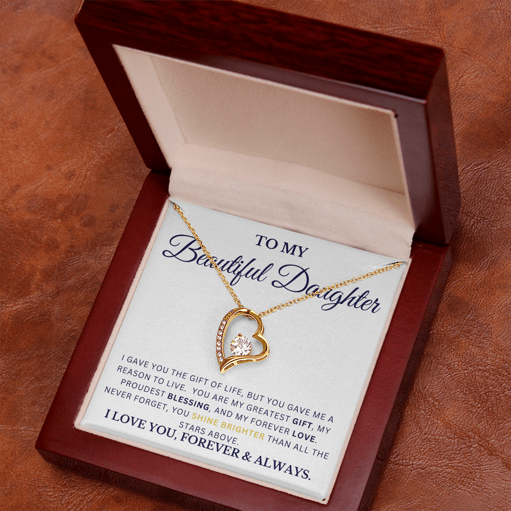 Forever Love Necklace - For Daughter