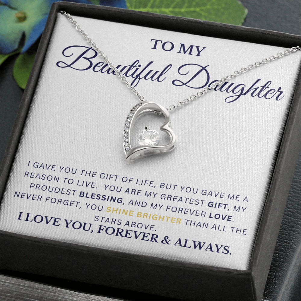 Forever Love Necklace - For Daughter