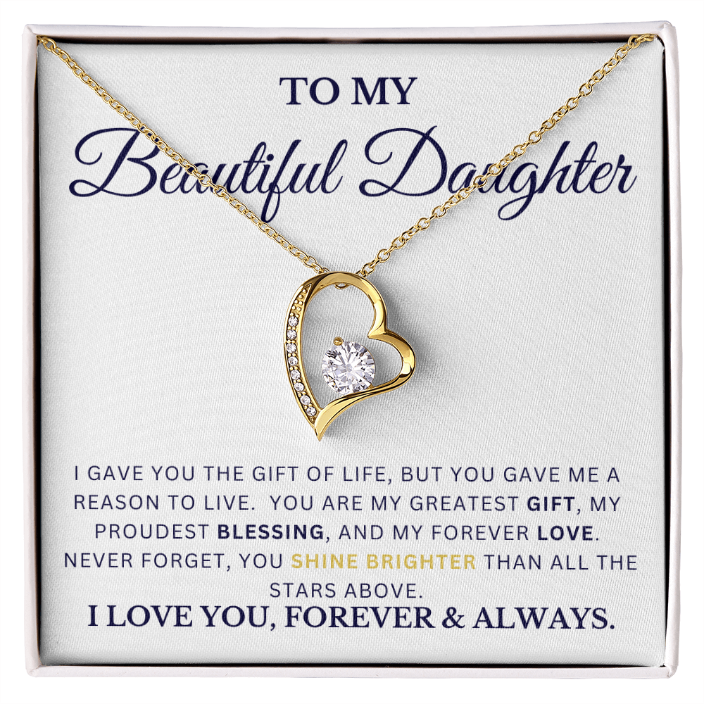 Forever Love Necklace - For Daughter